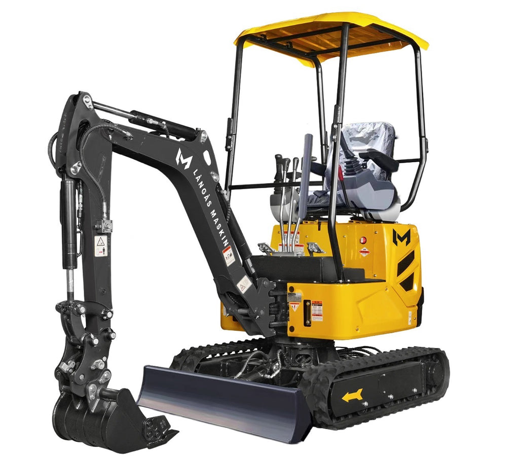 Minigrävare Långås T12 1,2 ton
