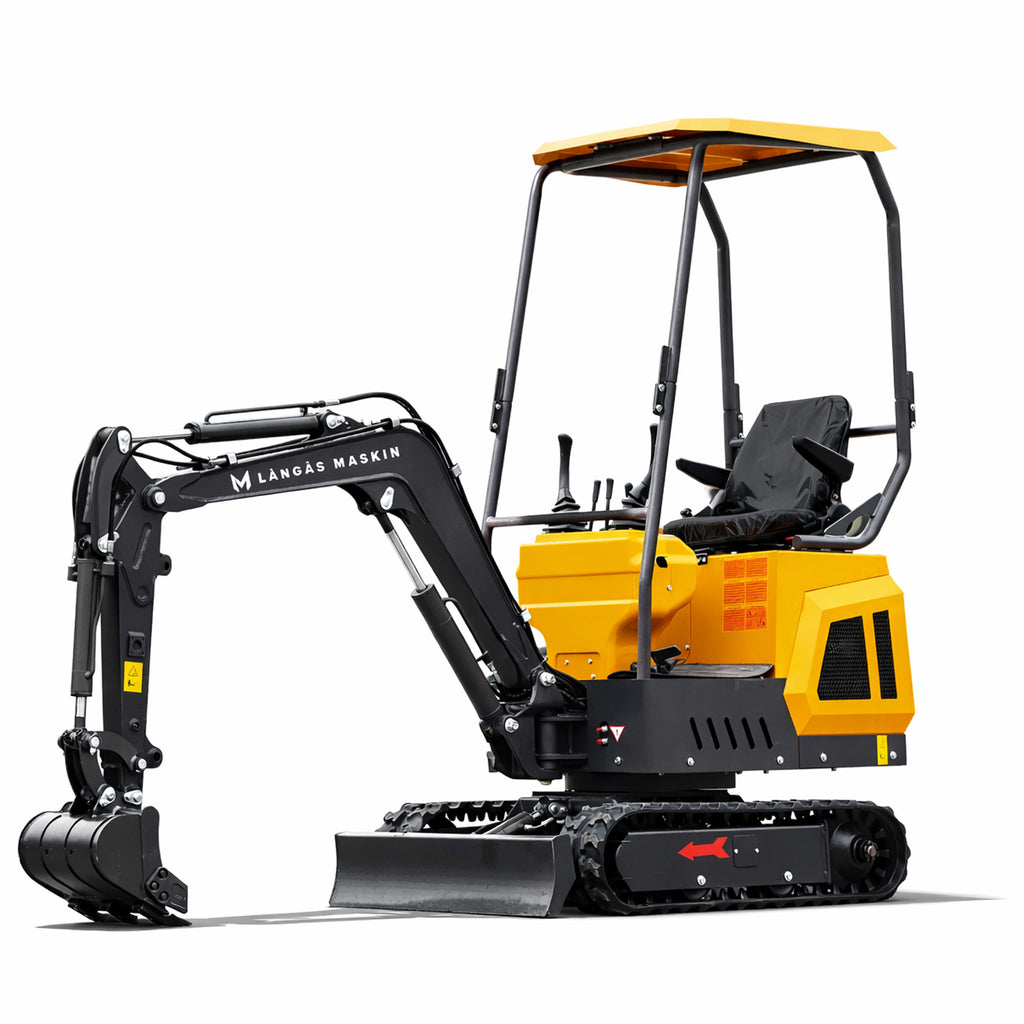 Minigrävare Långås T10 1 ton